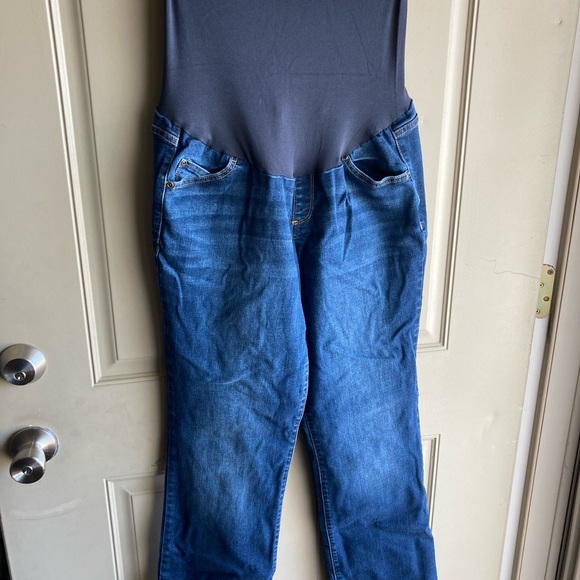 Maternity Aglow bootcut jeans size 14 - Picture 1 of 3